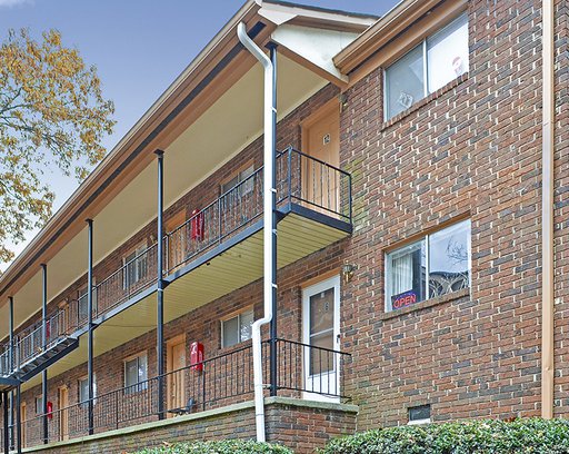 Shallowford Pines Apartments located off Shallowford Road in Atlanta